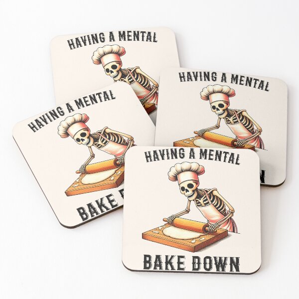 Item preview, Funny Skeleton Having A Mental Bake Down designed and sold by legendaryskins.