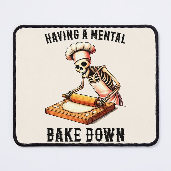 Item preview, Funny Skeleton Having A Mental Bake Down designed and sold by legendaryskins.