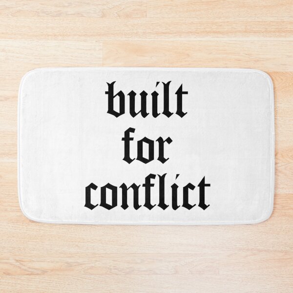 Item preview, Built for Conflict Bodybuilding Gym Motivation designed and sold by Nextstep Design.