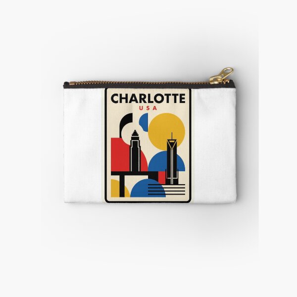 Item preview, Retro Charlotte Bauhaus Geometric Skyline designed and sold by k3rstman1.