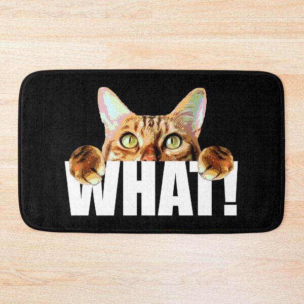 Item preview, Funny Cat Peeking What Design designed and sold by OlyvieArt.