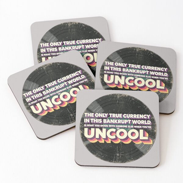 Item preview, Almost Famous - Lester Bangs uncool Quote designed and sold by Presents For The Dead.