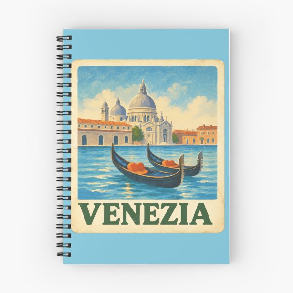 Item preview, Venezia Italy – Vintage Gondola Travel Art designed and sold by Passeggiata Prints.