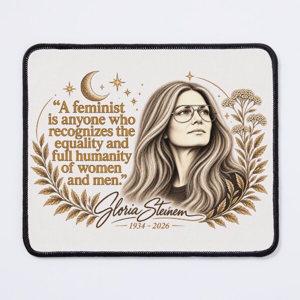 Item preview, Gloria Steinem designed and sold by urbanons.