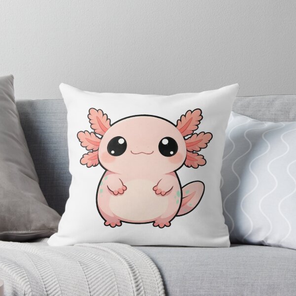 Item preview, Cute Round Axolotl Character Illustration designed and sold by The Mellonaire.