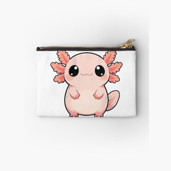 Item preview, Cute Round Axolotl Character Illustration designed and sold by The Mellonaire.