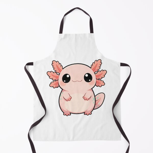 Item preview, Cute Round Axolotl Character Illustration designed and sold by The Mellonaire.