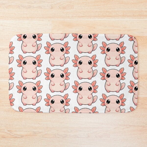 Item preview, Cute Round Axolotl Character Illustration designed and sold by The Mellonaire.