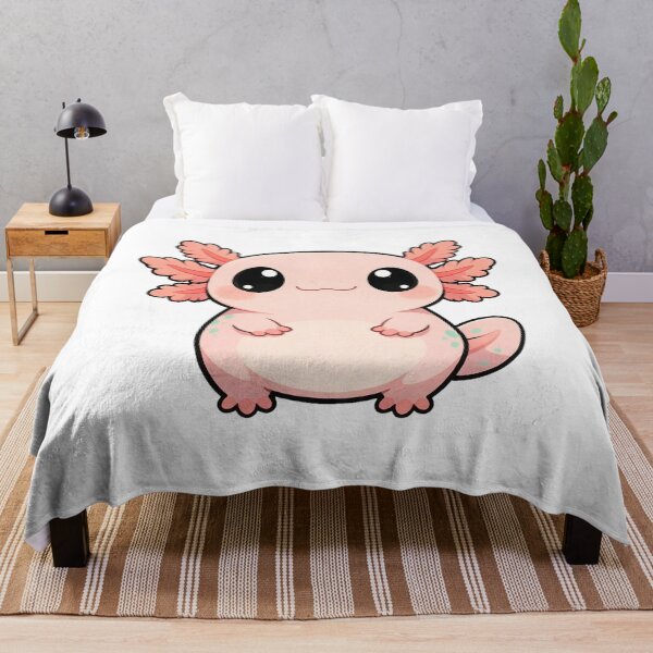 Item preview, Cute Round Axolotl Character Illustration designed and sold by The Mellonaire.