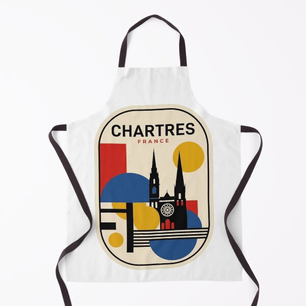 Item preview, Retro Chartres Bauhaus Geometric Skyline designed and sold by k3rstman1.