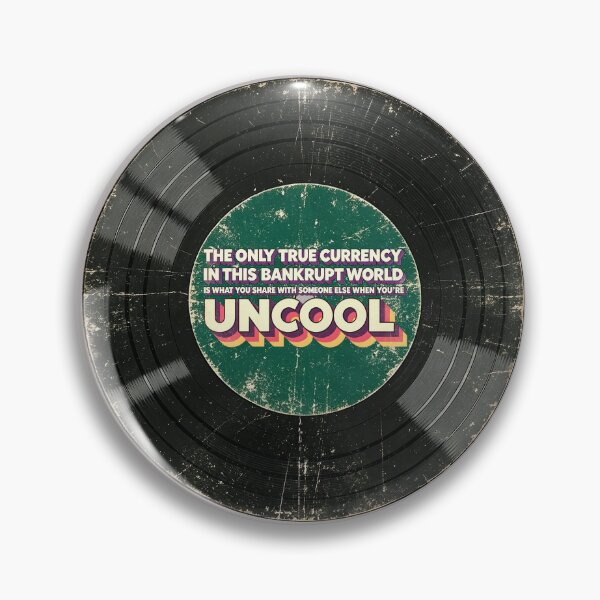Item preview, Almost Famous - Lester Bangs uncool Quote on Record Label designed and sold by Presents For The Dead.