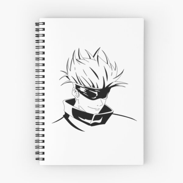 Item preview, Satoru Gojo Smirking Portrait designed and sold by BlackGrayWhite.