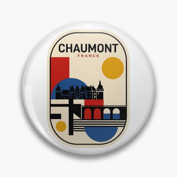 Item preview, Retro Chaumont Bauhaus Geometric Skyline designed and sold by k3rstman1.