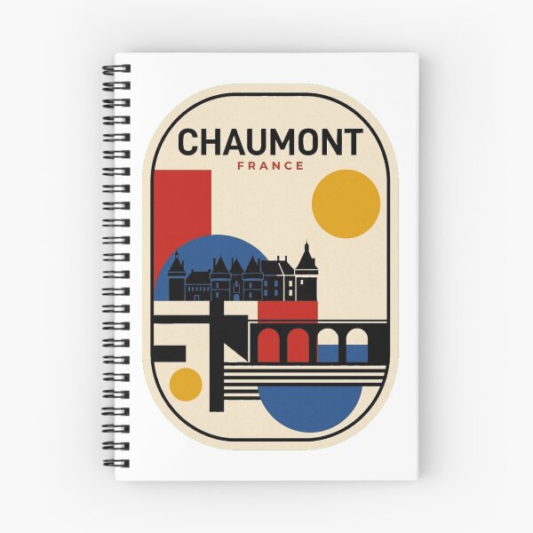 Item preview, Retro Chaumont Bauhaus Geometric Skyline designed and sold by k3rstman1.