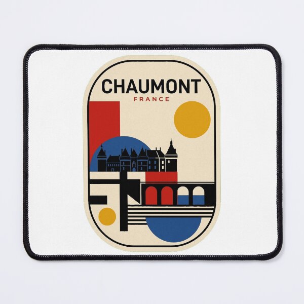 Item preview, Retro Chaumont Bauhaus Geometric Skyline designed and sold by k3rstman1.
