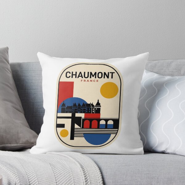 Item preview, Retro Chaumont Bauhaus Geometric Skyline designed and sold by k3rstman1.