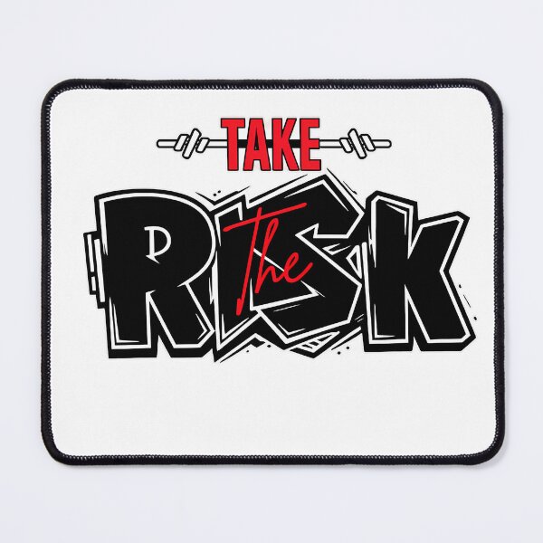 Item preview, Take The Risk Graffiti Urban Fitness Streetwear Typography designed and sold by DesignArtist.ia.