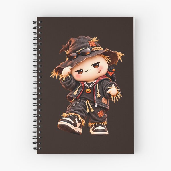 Item preview, Kawaii Scarecrow Mochi Halloween Streetwear designed and sold by ImagenFusionP.