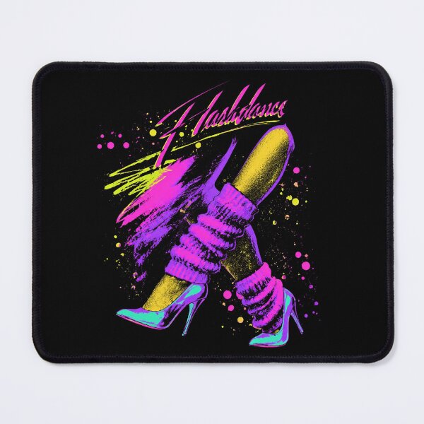Item preview, Flashdance Neon Dancing Shoes Title Logo 80s Alex Owens designed and sold by AubreeWu.