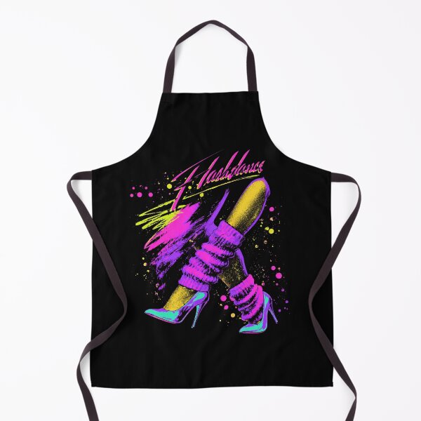 Item preview, Flashdance Neon Dancing Shoes Title Logo 80s Alex Owens designed and sold by AubreeWu.