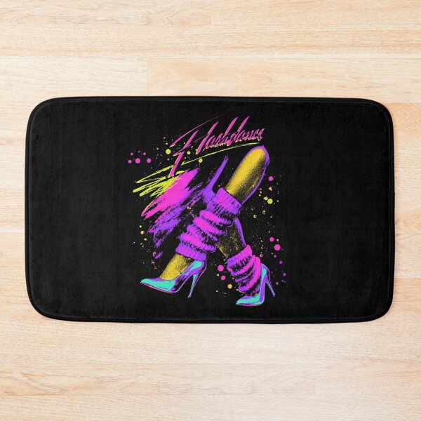 Item preview, Flashdance Neon Dancing Shoes Title Logo 80s Alex Owens designed and sold by AubreeWu.