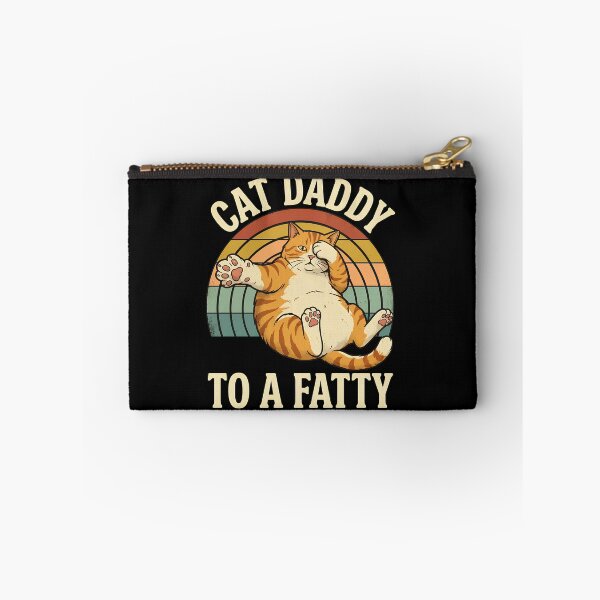 Item preview, Cat Daddy To A Fatty Retro Sunset designed and sold by OlyvieArt.