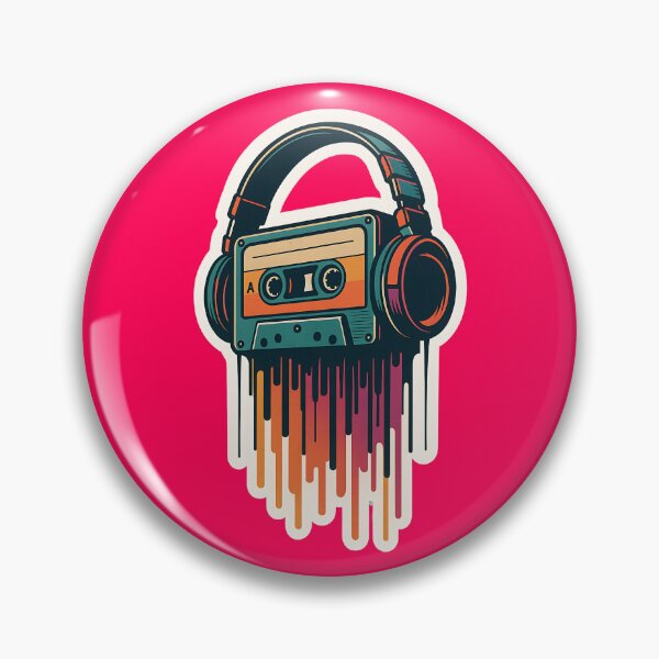 Item preview, Dripping Retro Audio Cassette designed and sold by MarCinu Art.