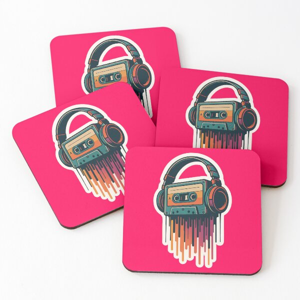 Item preview, Dripping Retro Audio Cassette designed and sold by MarCinu Art.