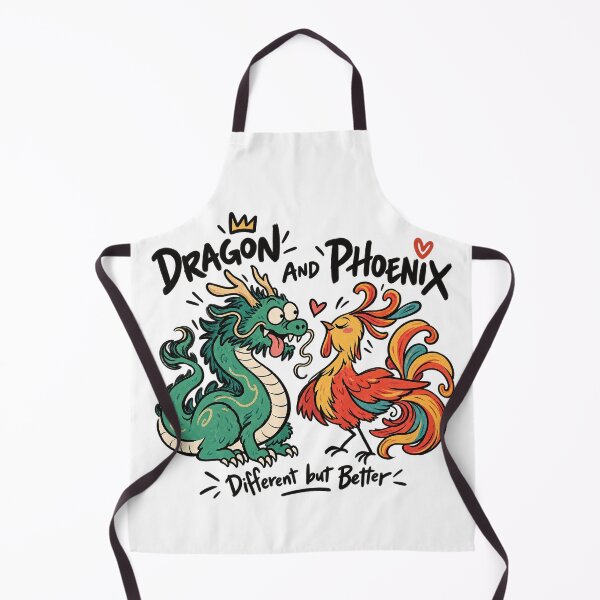 Item preview, Dragon and Phoenix – Different but Better Mythical Duo designed and sold by zzz888.