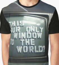is dis ur only window? Graphic T-Shirt
