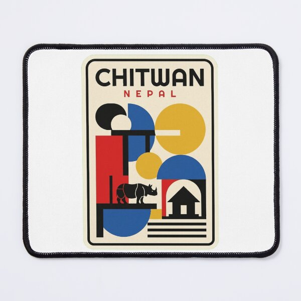 Item preview, Retro Chitwan Bauhaus Geometric Skyline designed and sold by k3rstman1.