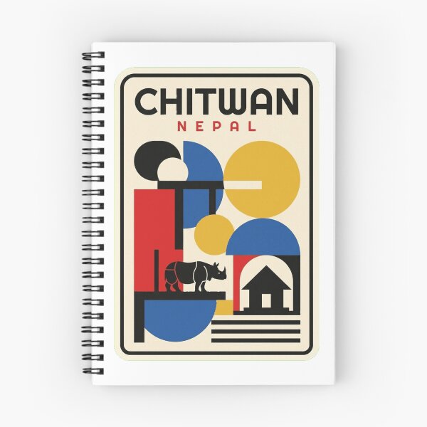 Item preview, Retro Chitwan Bauhaus Geometric Skyline designed and sold by k3rstman1.