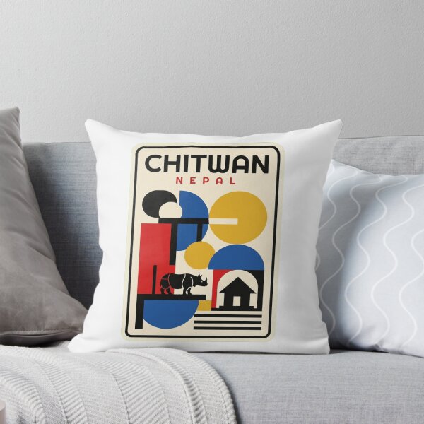 Item preview, Retro Chitwan Bauhaus Geometric Skyline designed and sold by k3rstman1.