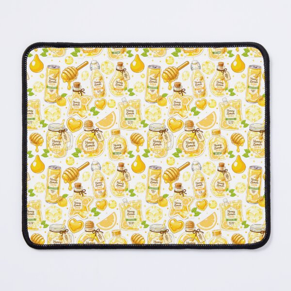 Item preview, Cute Honey Lemon Soda Seamless designed and sold by KJackArtwork.