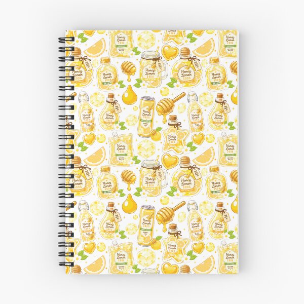 Item preview, Cute Honey Lemon Soda Seamless  designed and sold by KJackArtwork.