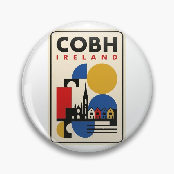Item preview, Retro Cobh Bauhaus Geometric Skyline designed and sold by k3rstman1.
