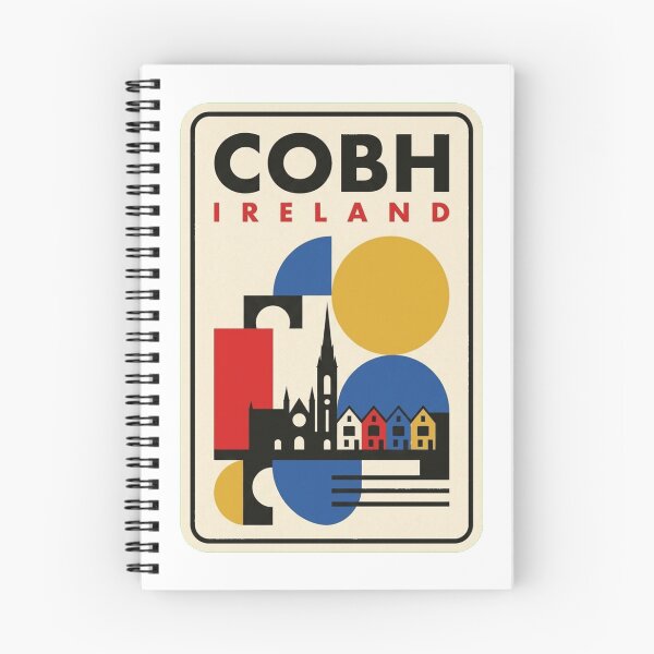 Item preview, Retro Cobh Bauhaus Geometric Skyline designed and sold by k3rstman1.