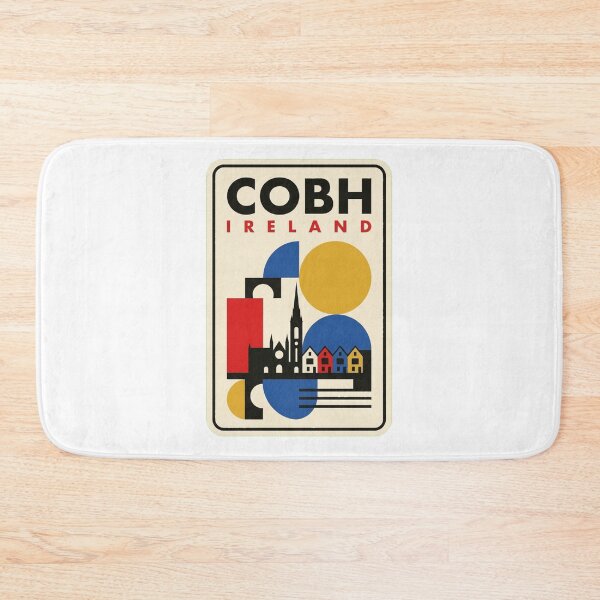 Item preview, Retro Cobh Bauhaus Geometric Skyline designed and sold by k3rstman1.