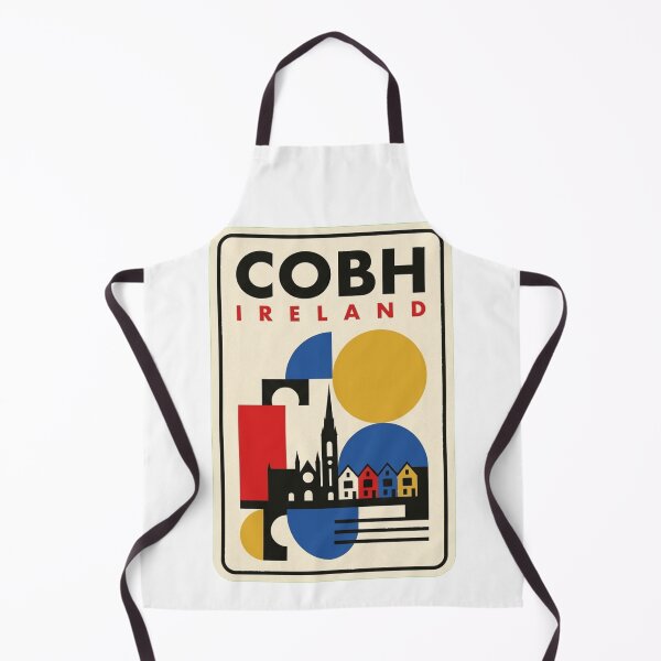 Item preview, Retro Cobh Bauhaus Geometric Skyline designed and sold by k3rstman1.