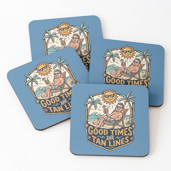 Item preview, Good Times And Tan Lines Beach Vacation designed and sold by Mr Lee.