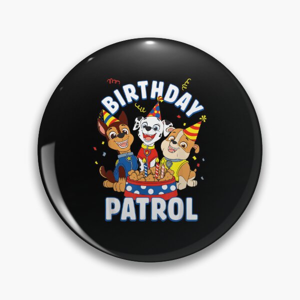 Item preview, Rescue Dog Team Birthday Patrol Happy Birthday Pups designed and sold by AlanPitek.