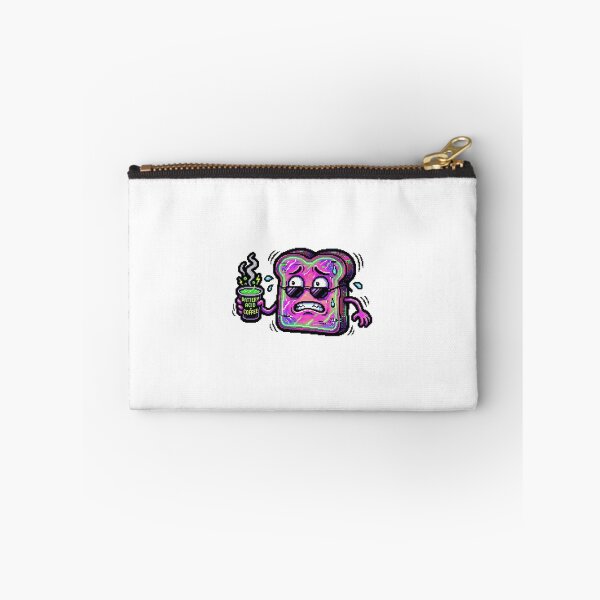 Item preview, Pixel Art Glitch Toast - Battery Acid Coffee designed and sold by Maclaw200d.