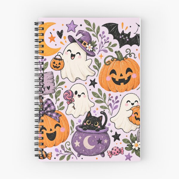 Item preview, Floral Halloween, Spooky Season, Preppy Halloween, Cute Fall Pumpkin Aesthetic, Trendy Autumn Style, Festive Halloween Gift designed and sold by Quiajia.