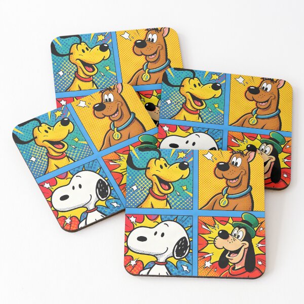 Item preview, Pop Art Cartoon Dogs designed and sold by notlikeontv.