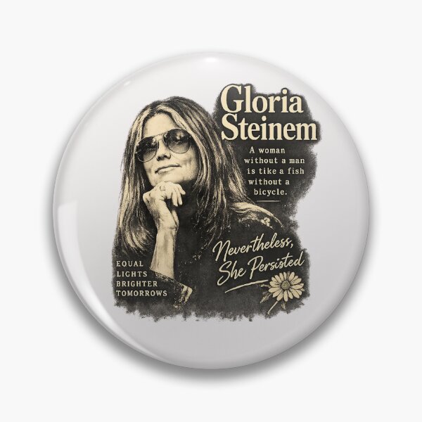 Artikelvorschau, Gloria Steinem entworfen und verkauft von urbanons.
