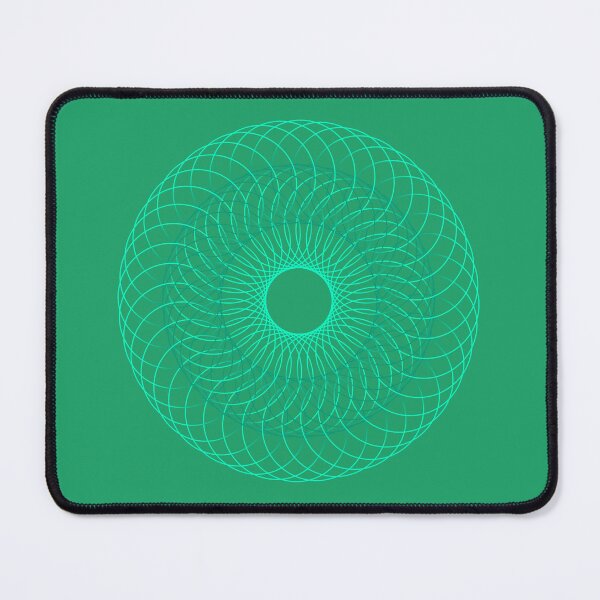 Aperçu de l'œuvre Un cercle qui s'est transformé en un magnifique motif géométrique radial. créée et vendue par Designfs.