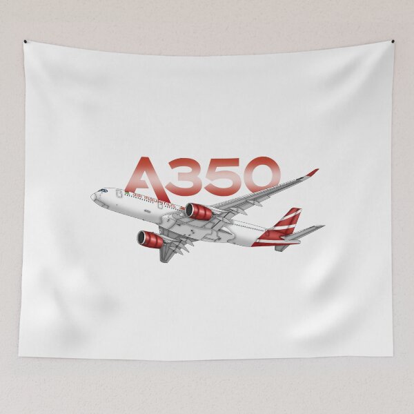 Item preview, Airbus A350 designed and sold by PlanesArtByLeo.