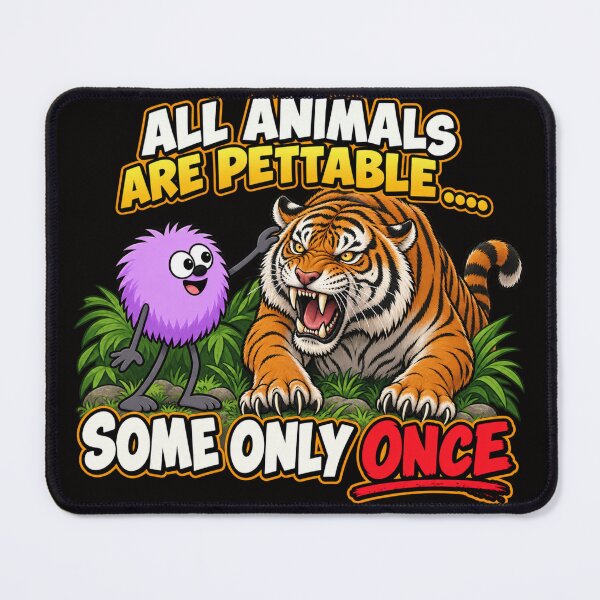 Item preview, All Animals are Pettable, Some Only Once designed and sold by TheThinglings.