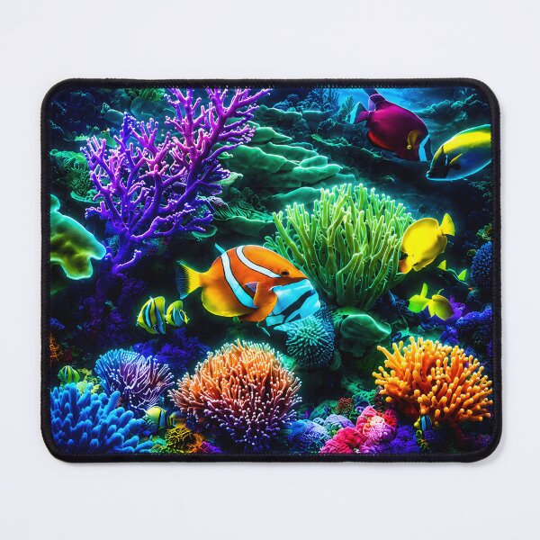 Item preview, Vibrant Tropical Coral Reef Paradise designed and sold by MagicCrystal.
