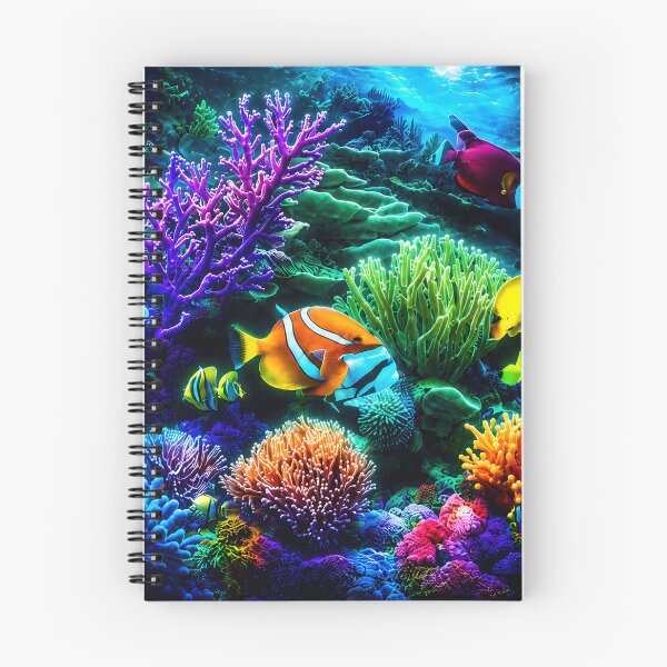 Item preview, Vibrant Tropical Coral Reef Paradise designed and sold by MagicCrystal.